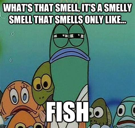 spongebob meme face fish|spongebob fish smelling meme.